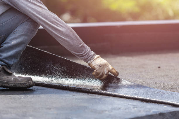 Professional Waterproofing technician working in Jefferson, GA